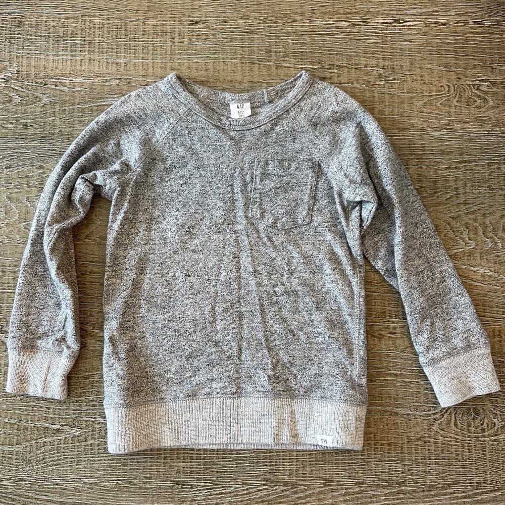 Baby Gap Boys Gray Marled Sweatshirt Size 5T